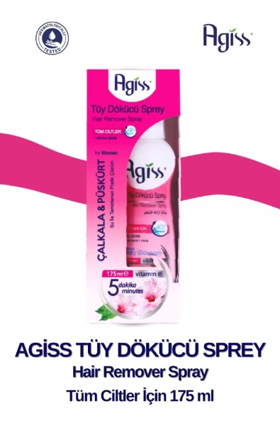 AGİSS TÜY DÖKÜCÜ SPREY FOR WOMEN ( BAYANLAR İÇİN )