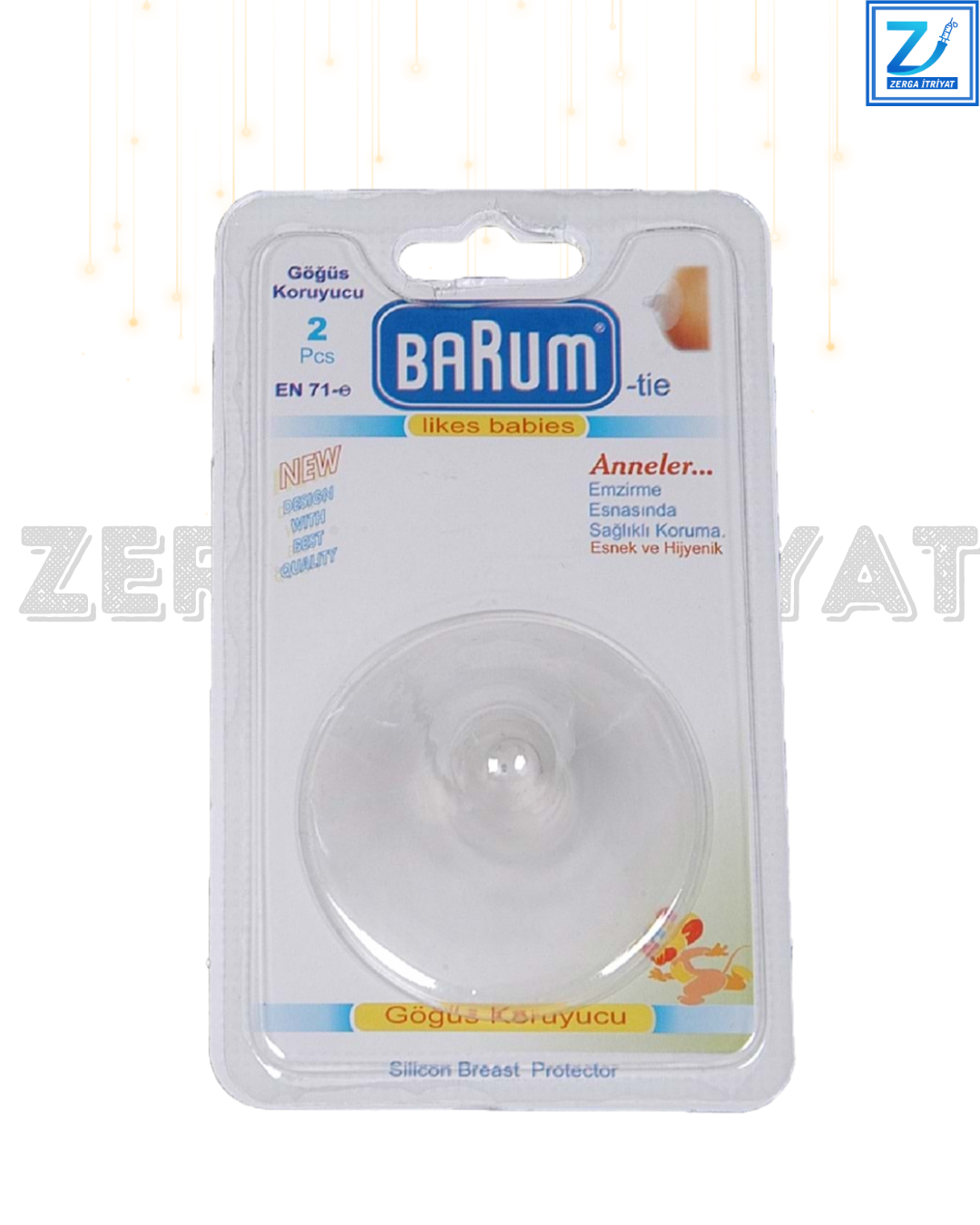BARUM SİLİKON GÖĞÜS KORUYUCU 2 Lİ
