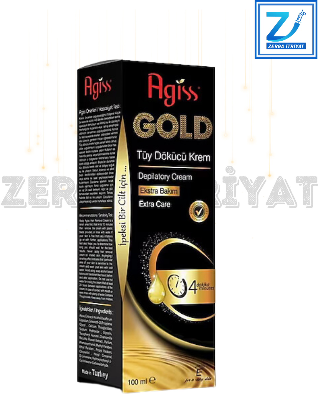AGİSS TÜY DÖKÜCÜ SPREY GOLD 175 ML