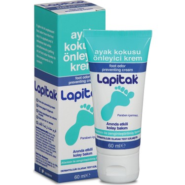 LAPİTAK AYAK KOKUSU ÖNLEYİCİ KREM 60 ML