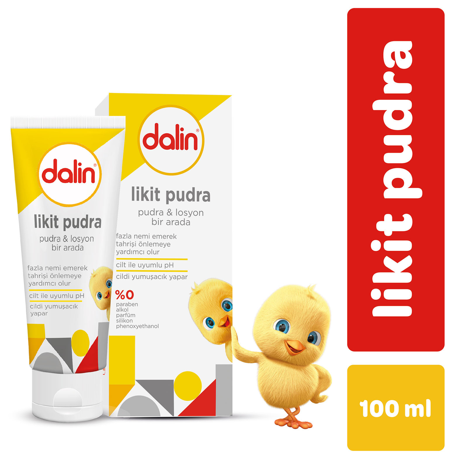 DALİN LİKİT PUDRA 100 ML ( PUDRA & LOSYON BİR ARADA )
