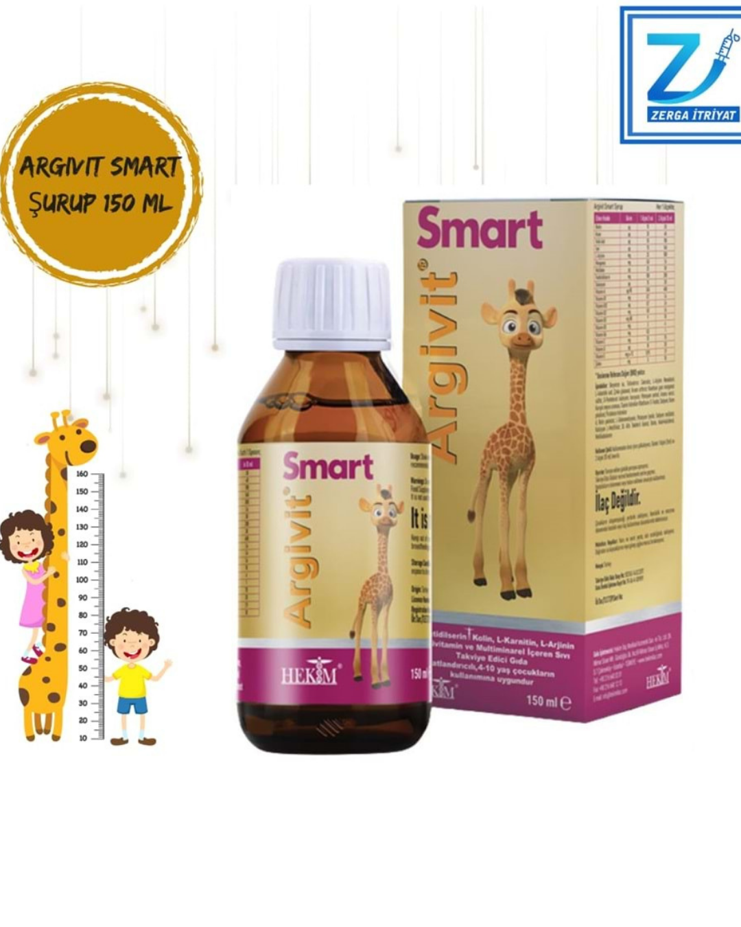 ARGİVİT SMART ŞURUP 150 ML