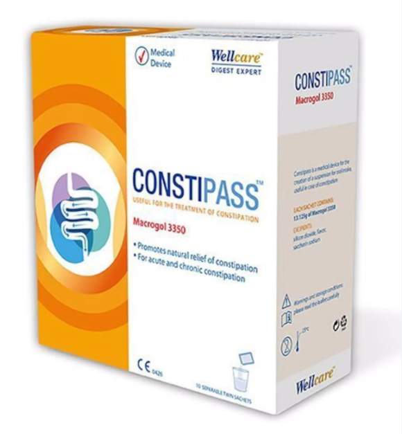 WELLCARE CONSTİPASS MACROGOL 3350 10 ŞASE