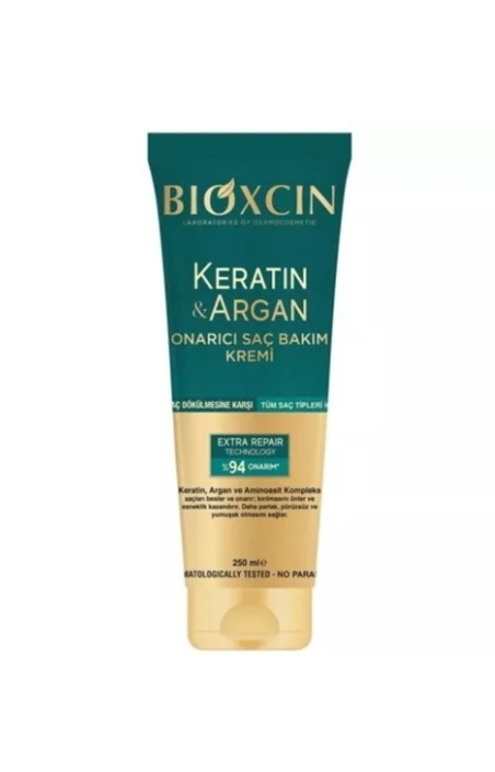 BİOXCİN KERATİN & ARGAN ONARICI SAÇ BAKIM KREMİ 250 ML ( TÜM SAÇLAR İÇİN )