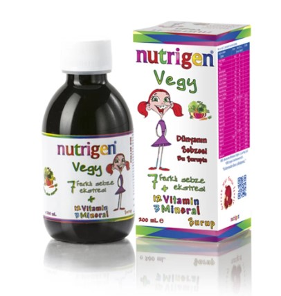 NUTRİGEN VEGY ŞURUP 200 ML