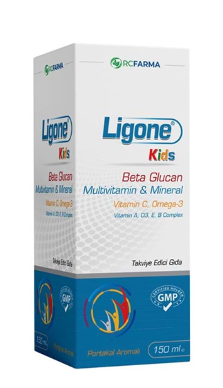 LİGONE KİDS ŞURUP 150 ML ( BETA GLUCAN & MULTİVİTAMİN )