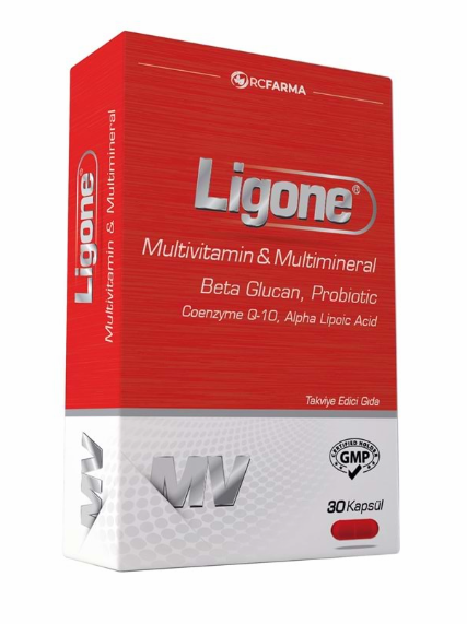 LİGONE BETA GLUCAN PROBİOTİC MULTİVİTAMİN 30 KAPSÜL