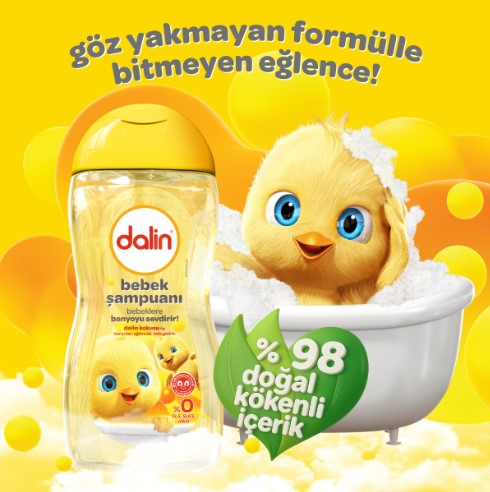 DALİN BEBEK ŞAMPUANI 200 ML