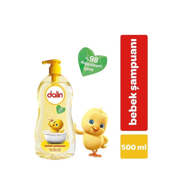 DALİN BEBEK ŞAMPUANI 500 ML POMPALI