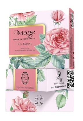 MAGE BİTKİSEL GÜL SABUNU 100 GR