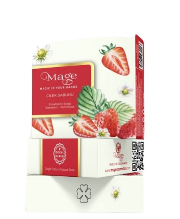 MAGE BİTKİSEL ÇİLEK SABUNU 100 GR