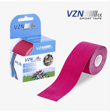 VZN KİNESİYOLOJİ BANDI 5 CM X 5 M AĞRI BANDI ( KIRMIZI )