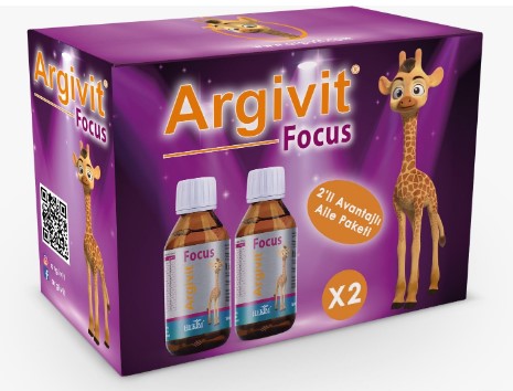 ARGİVİT FOCUS ŞURUP 150 ML AVANTAJ AİLE PAKETİ 2 Lİ PAKET