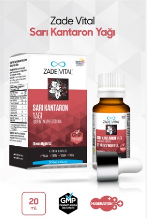 ZADE VİTAL SARI KANTARON YAĞI 20CC