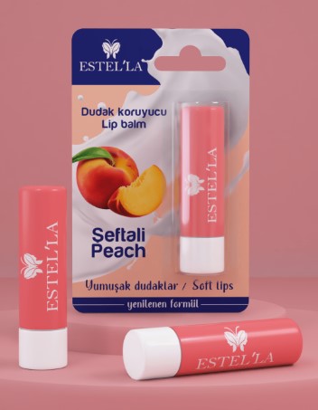 ESTELLA ŞEFTALİ DUDAK KORUYUCU