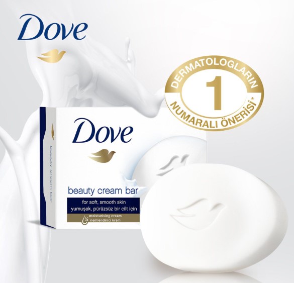 DOVE BEAUTY CREAM KLASİK (CİLDİ NEMLENDİRİR VE PEELİNG ETKİLİ) 90 G SABUN