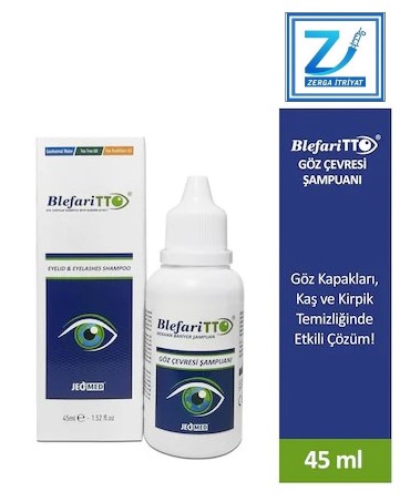 TTO BLEPHARİTTO GÖZ ÇEVRESİ ŞAMPUANI 65 ML