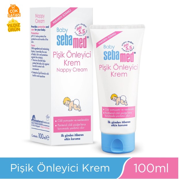 SEBAMED PİŞİK ÖNLEYİCİ KREM 100 ML