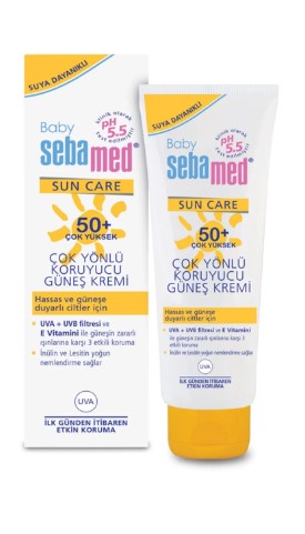 SEBAMED BABY ( ÇOCUK ) ÇOK YÖNLÜ KORUYUCU GÜNEŞ KREMİ 50+SPF 75 ML