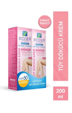 BİODER TÜY DÖKÜCÜ KREM 100 ML KADIN 2. %50 İNDİRİMLİ PAKET