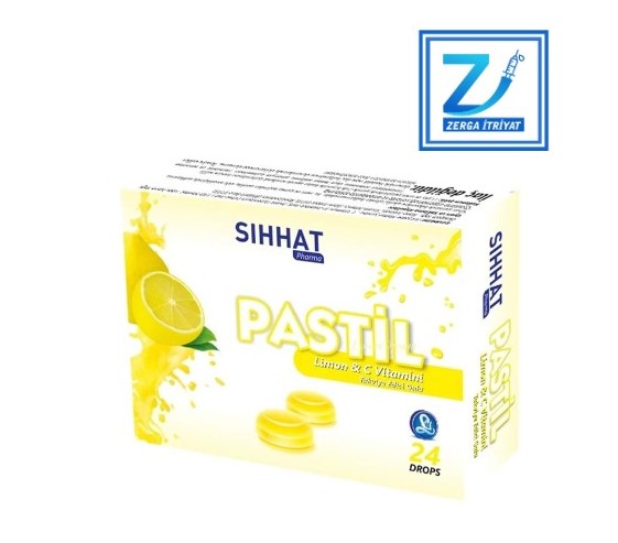 SIHHAT PASTİL LİMON & VİTAMİN C 24 DROPS
