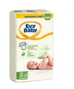 EVY BABY ÇOCUK BEZİ NO:2 38 Lİ