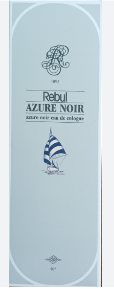 REBUL KOLONYA AZURE NOİR 250 ML ( CAM ŞİŞE )