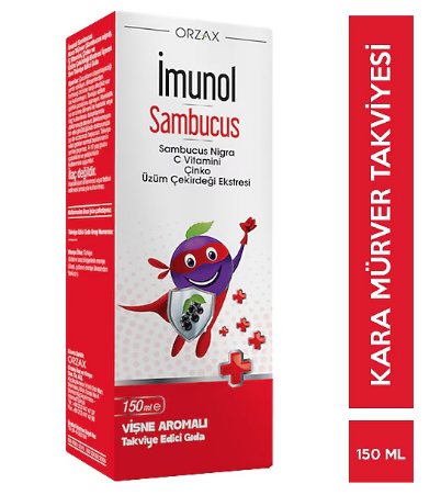 OCEAN İMUNOL SAMBUCUS ŞURUP 150 ML ( VİŞNE AROMALI )