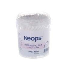 KEOPS 100 LÜ PAMUKLU KULAK ÇUBUĞU KÜÇÜK BOY
