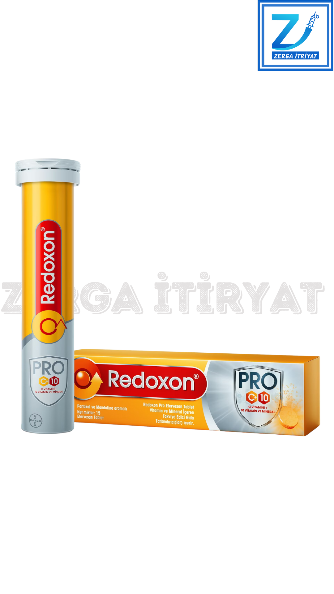 REDOXON PROFESSİONAL C VİTAMİNİ + EFERVESAN 15 TABLET