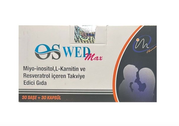 OSWED MAX 30 SOFT JEL KAPSÜL + 30 SAŞE ( KADIN VE ERKEK İNFERTİLİTE )