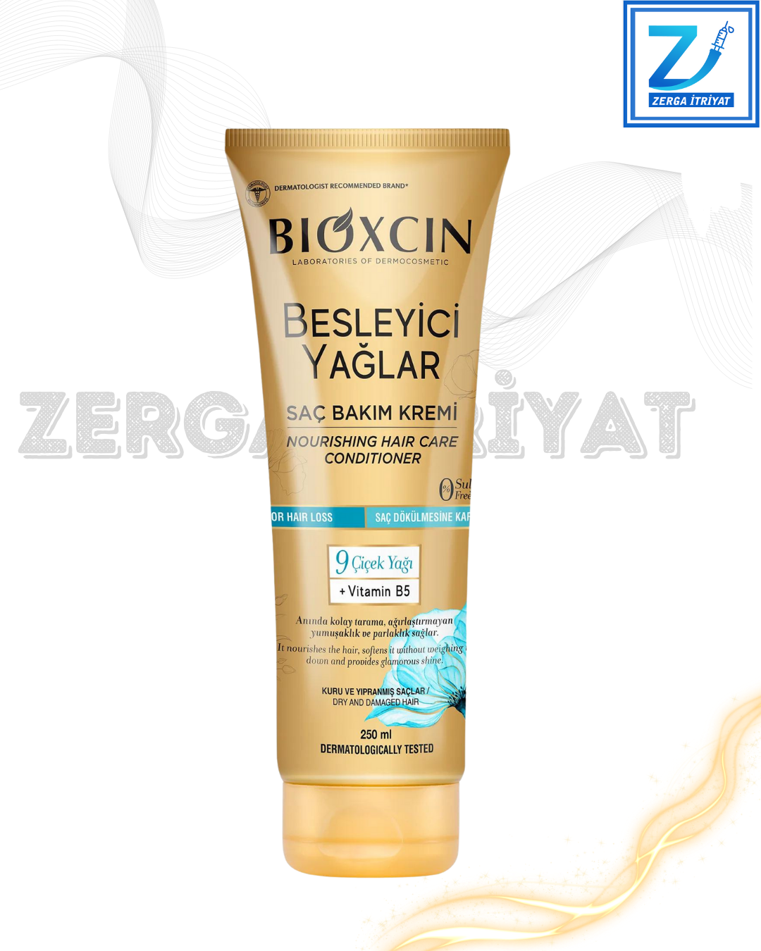 BİOXCİN BESLEYİCİ YAĞLAR SAÇ DÖKÜLMESİNE KARŞI SAÇ BAKIM KREMİ 250 ML