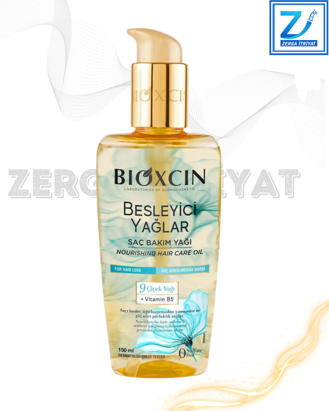 BİOXCİN BESLEYİCİ YAĞLAR SAÇ BAKIM YAĞI 150 ML