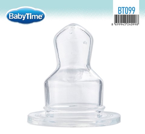 BABY TİME DAMAKLI BİBERON EMZİĞİ NO:1 BT099