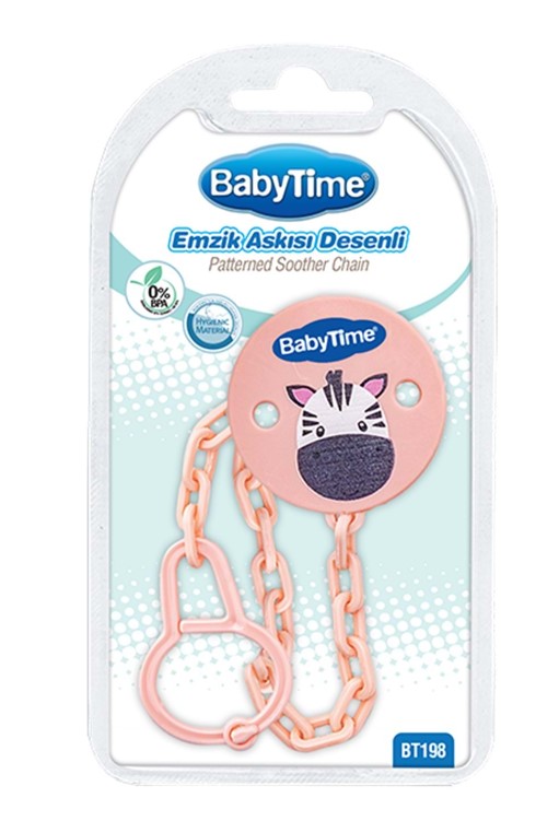 BABY TİME DESENLİ EMZİK ASKISI BT198