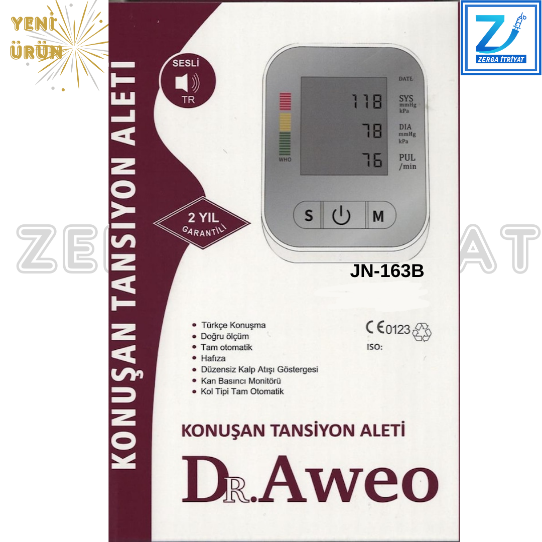 DR. AWEO KONUŞAN KOLDAN TANSİYON ALETİ JN-163B