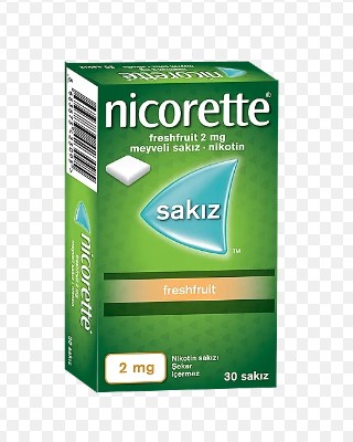 NİCORETTE MEYVELİ NİKOTİN SAKIZI 2 MG 30 SAKIZ