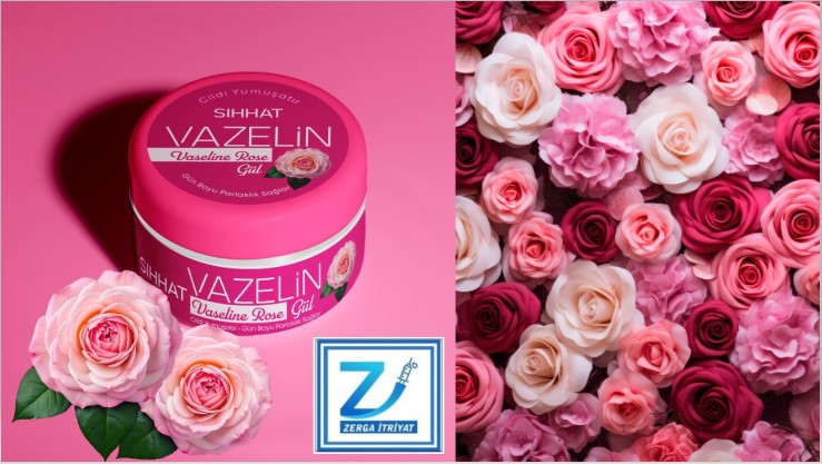 SIHHAT VAZELİN 100 ML VASELİNE ROSE ( GÜL )