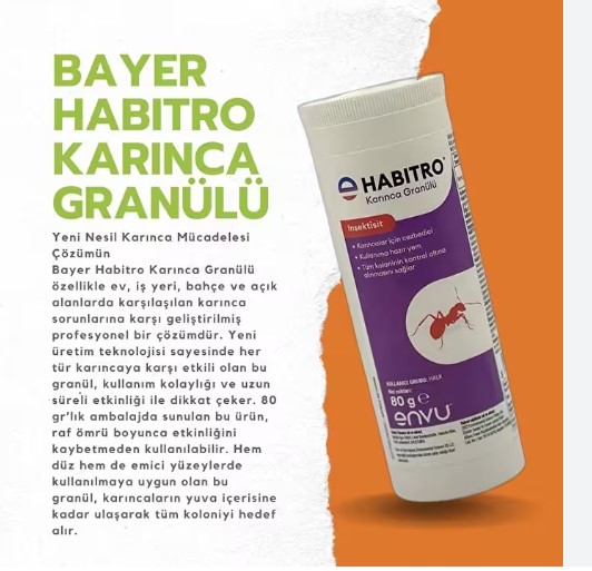 BAYER HABITRO KARINCA GRANÜLÜ 80 GR