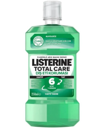 LİSTERINE TOTAL CARE DİŞ ETİ KORUMASI AGIZ BAKIM SUYU 250 ML