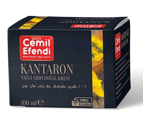 CEMİL EFENDİ SARI KANTARON YAĞLI KREM 100 ML