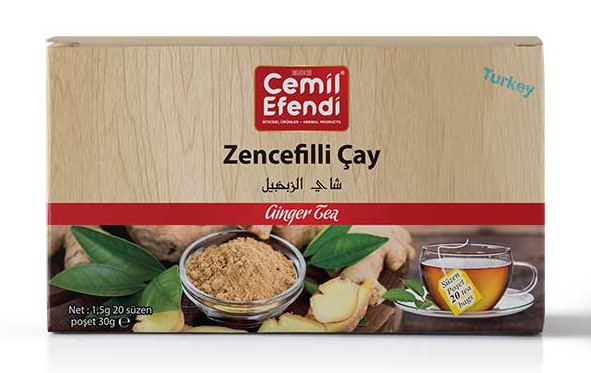 CEMİL EFENDİ ZENCEFİL ÇAYI SÜZEN POŞET 20'Lİ