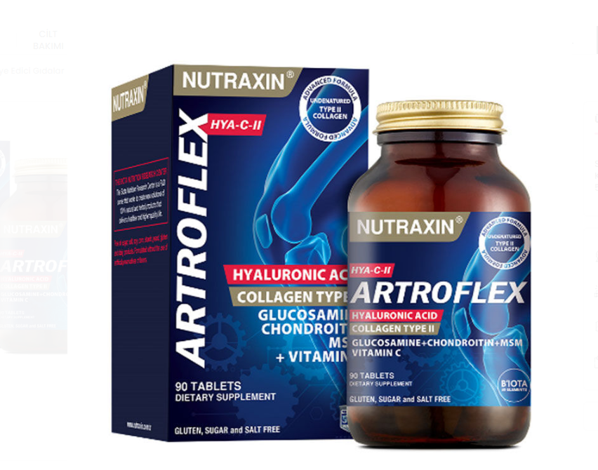NUTRAXİN ARTROFLEX HYA-C-II 90 TABLET ( GLUCOSAMİNE )