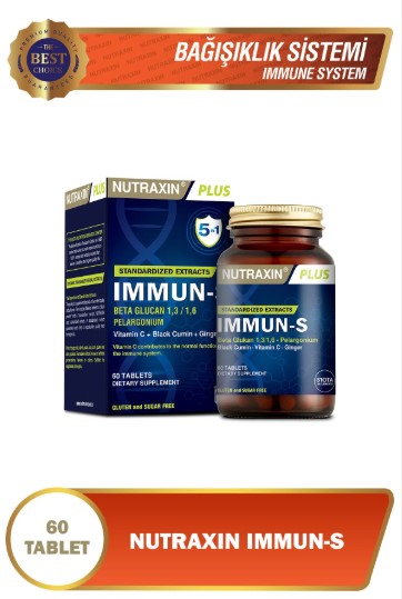 NUTRAXİN IMMUN-S 60 TABLET