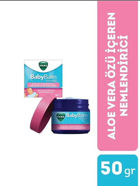 VİCKS BABY BALM 50 GR