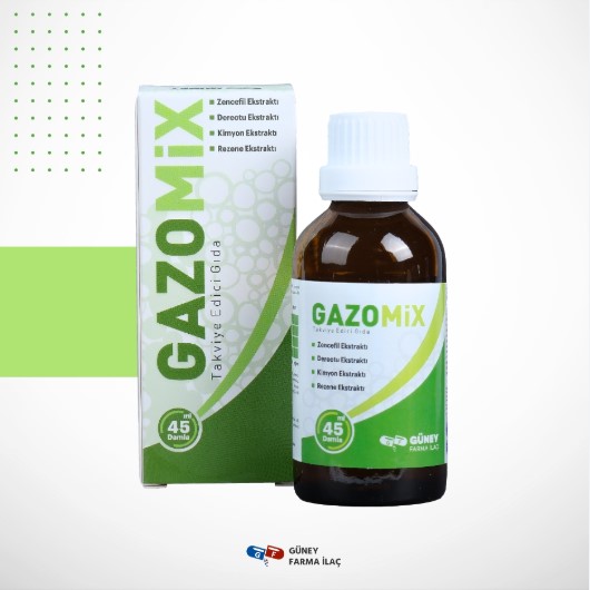 GAZOMİX GAZ GİDERİCİ DAMLA 45 ML