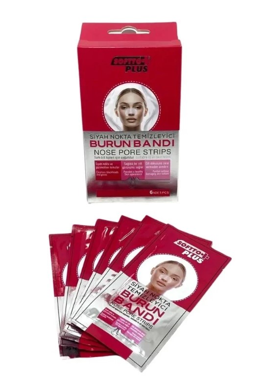 SOFTTO PLUS BURUN BANDI KADIN 6 ADET