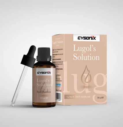 CYSONİX LUGOL'S SOLUTİON %2 İYOT DAMLA 30 ML