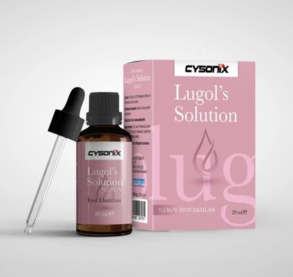 CYSONİX LUGOL SOLUTİON %5 20 ML İYOT DAMLA