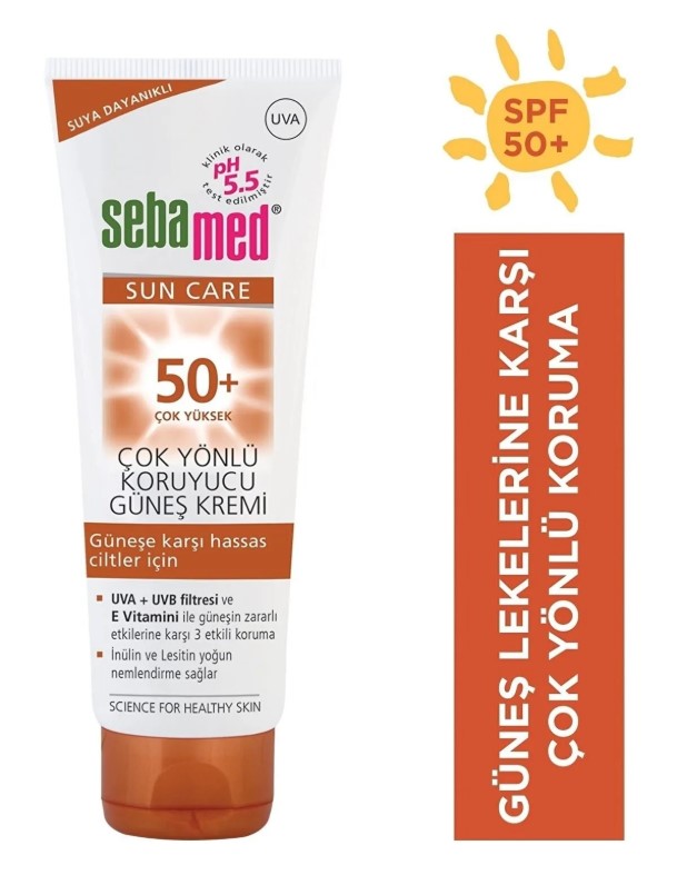 SEBAMED SUN CARE ÇOK YÖNLÜ GÜNEŞ KREMİ SPF50 50 ML